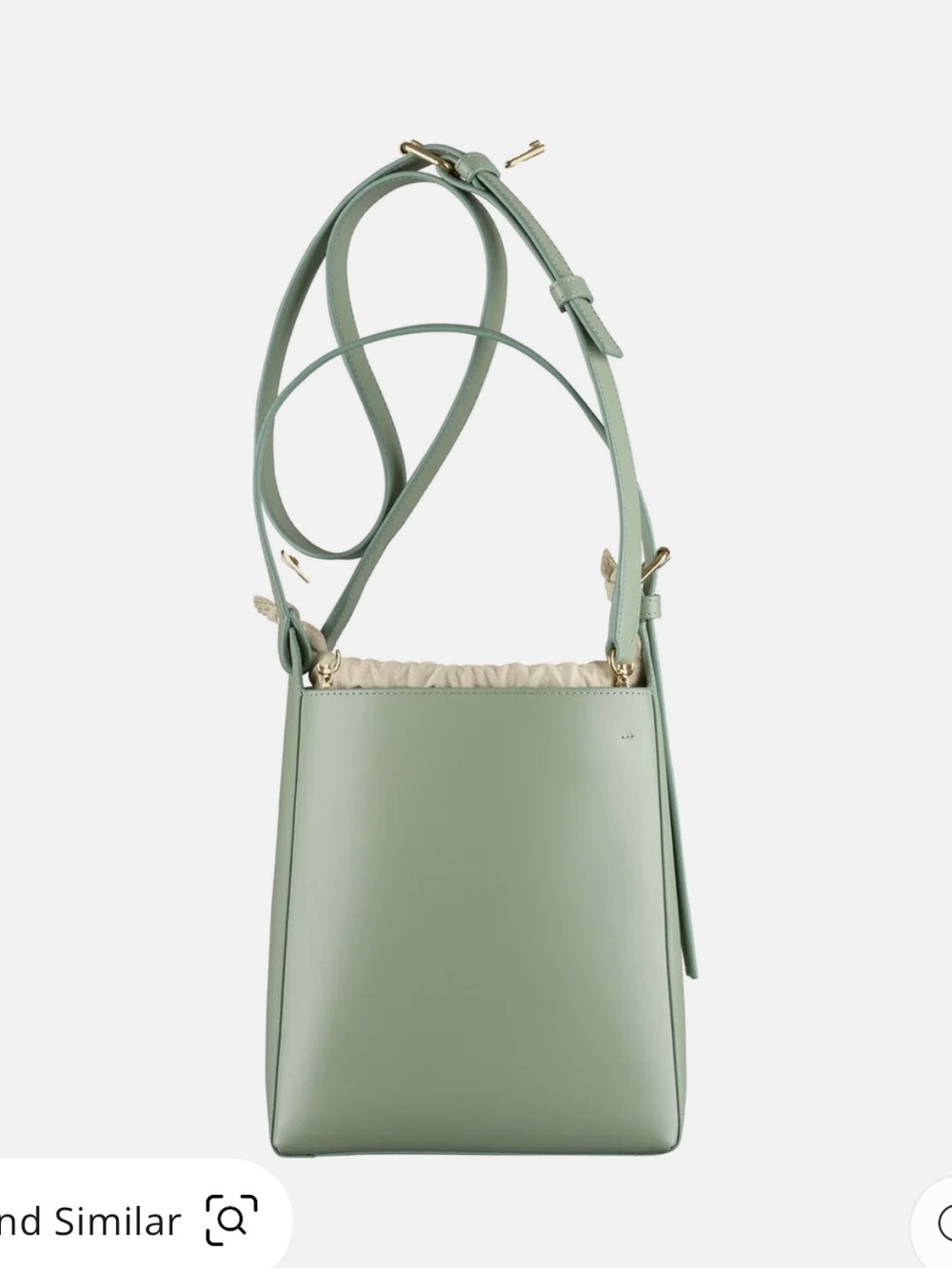 APC Virginie Small Bag in Almond Green